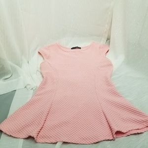 Atmosphere Women's Pink Peplum Top UK Sz 10